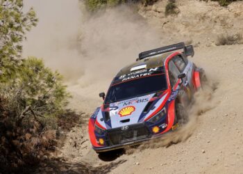 Ott Tanak ja Martin Jarveoja Kreeka ralli 2022 Foto: Hyundai Motorsport