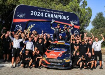 Romet Jürgenson / Siim Oja võitsid JWRC tiitli. Foto: M-Sport