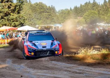 Ott Tanak ja Martin Järveoja, Foto: Dufour Fabien / Hyundai Motorsport GmbH