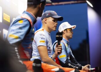 Ott Tanak, Thierry Neuville ja Dani Sordo, Foto: Austral / Hyundai Motorsport GmbH