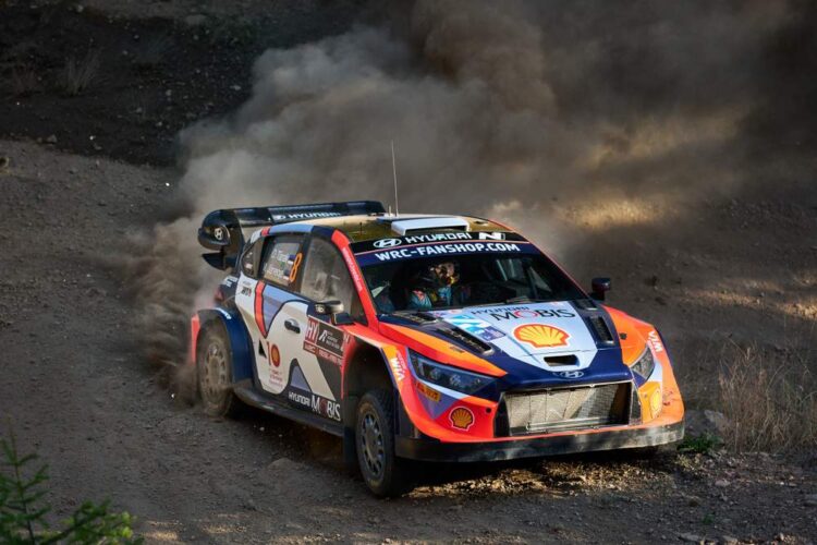 2024 FIA World Rally Championship Round 10,
Rally Acropolis Greece 2024, 5-8 September 2024
Ott Tanak, Martin Jarveoja, Hyundai i20 N Rally1 Hybrid, Action during Day 1 of WRC Acropolis Rally 2024
Photographer: Romain Thuillier
Worldwide copyright: Hyundai Motorsport GmbH