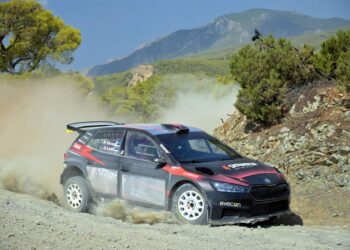 Robert Virves Kreeka MM-ralliks valmistumas. Foto: Marcin Rybak PHOTOGRAPHER