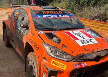 Georg Linnamäe ja James Morgan Kreeka rallil 2024,