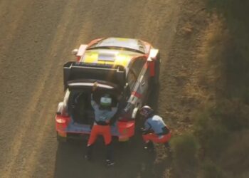 Täielik ebaõnn! Kaks rattavahetust samal katsel langetas Tänaku kõrgest mängust