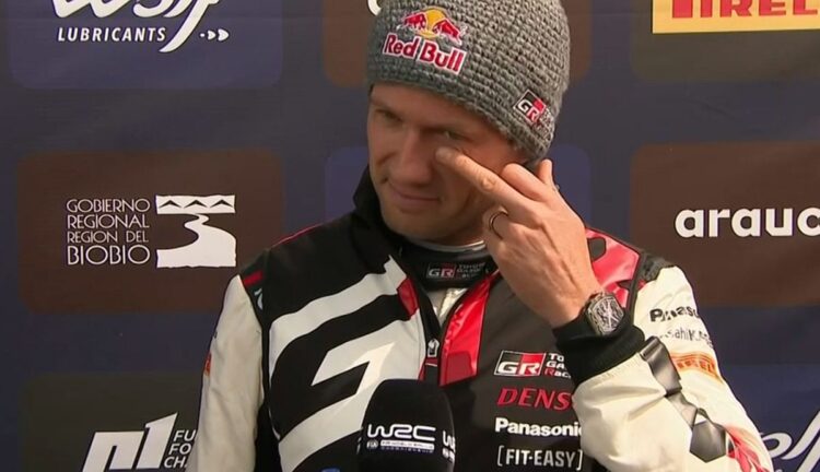 Ogier teleülekandes / Foto: Rallit.fi