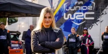 Hanna Lisette Aabna oli noorim WRC Beyond Rally naistalentide programmis osalenu, Foto: WRC.com