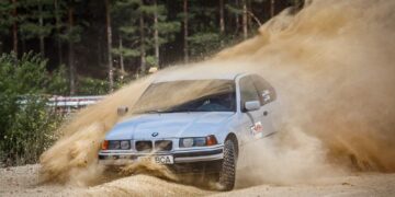 Rahvasportlasi ootab ees kruusaralli. Foto: Pille Russi