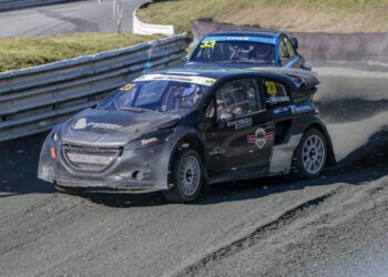 Mart Tikkerbär (nr 23) sai Saksamaa meistrisarja etapil teise koha. Foto: Ralf Hofacker / RACPIC racing pictures