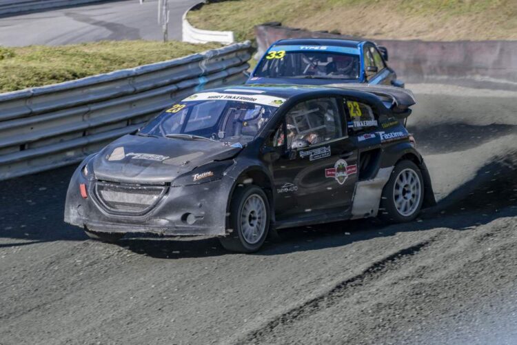 Mart Tikkerbär (nr 23) sai Saksamaa meistrisarja etapil teise koha. Foto: Ralf Hofacker / RACPIC racing pictures