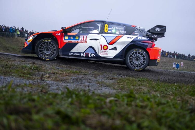 Ott Tanak ja Martin Järveoja Kesk-Euroopa ralli 2024, Foto: Austral / Hyundai Motorsport GmbH