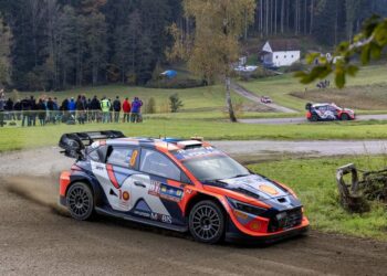 Super! Ott Tänak tõusis Kesk-Euroopa MM-ralli liidriks
