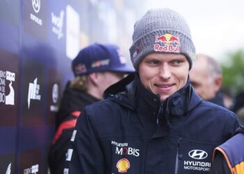 Ott Tanak, Tšiili rallil 2024, Foto: Vincent Thuillier / Hyundai Motorsport GmbH