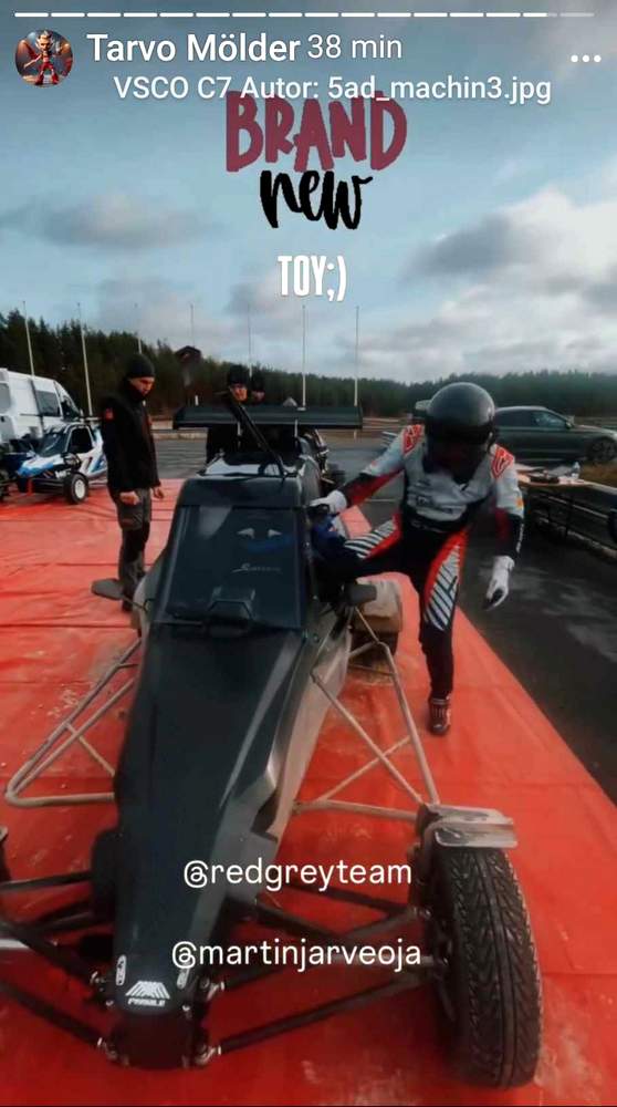 Kuvatõmmis Redgery Teami jagatud Storyst