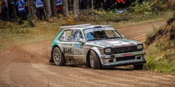 Robert Virves ja Raigo Mõlder Saarema rallil 2024, Foto: Marleen Maask / Ralli.ee