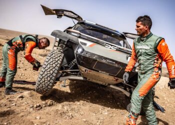 Esmakordselt Daciaga võistleval Sebastien Loebil tekkisid probleemid juba avapäeval – VIDEO