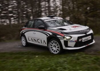 Lancia Ypsilon Rally4 HF. Foto: Stellantis