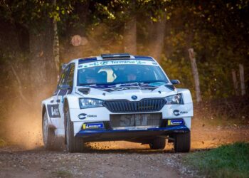 Ken Torn ja Kauri Pannas Saaremaa rallil 2024, Foto: Pille Russi