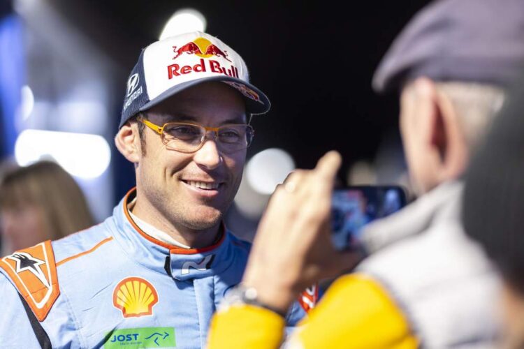 Thierry Neuville Jaapani rallil 2024, Foto: Austral / Hyundai Motorsport GmbH