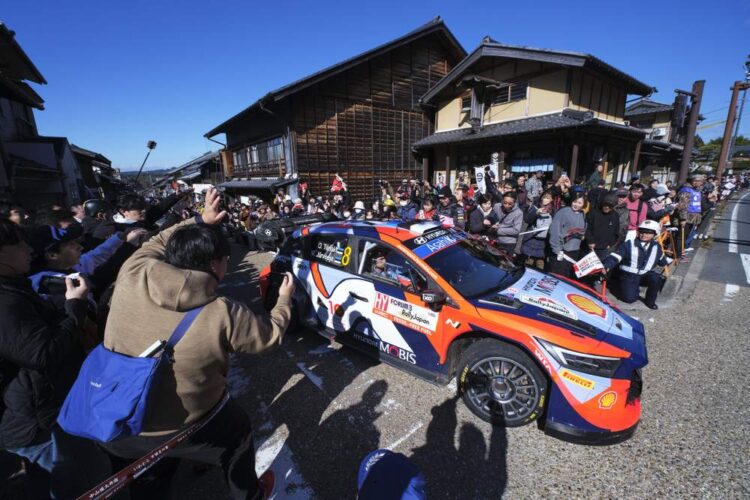 Ott Tänak ja Martin Järveoja Jaapani rallil 2024, Foto: Vincent Thuillier
/ Hyundai Motorsport GmbH