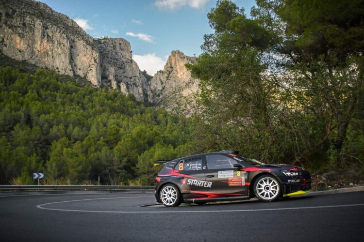 Robert Virves ja Jakko Viilo La Nucía rallil, Foto: FUEL ADDICTS MEDIA