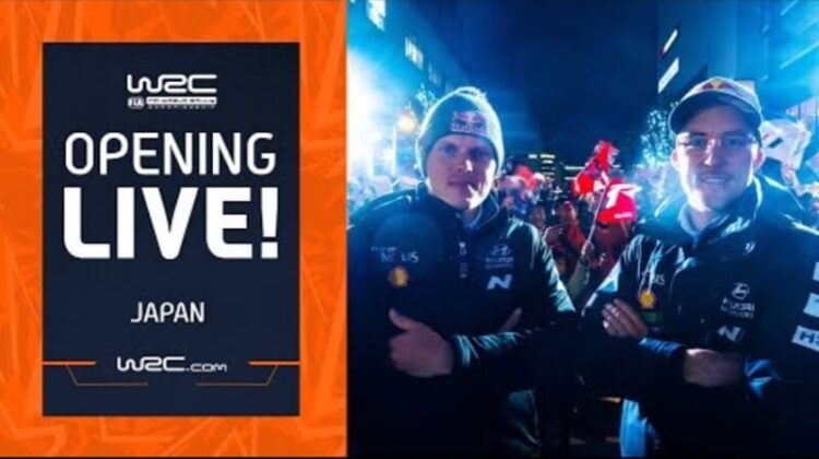 OTSE: Jaapani MM-ralli avatseremoonia otseülekanne