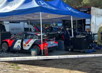 Vaata pikemat videot Ott Tänaku ja Hyundai meeskonna testist Hispaanias