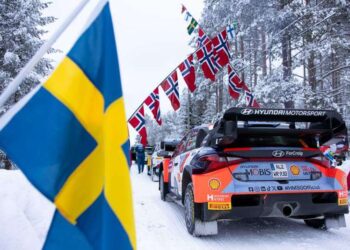 Rootsi ralli 2024, Foto: Dufour Fabien / Hyundai Motorsport GmbH