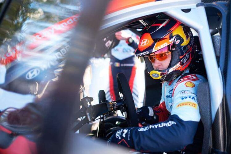 Thierry Neuville Rootsi rallil 2024, Foto: Vincent Thuillier / Hyundai Motorsport GmbH