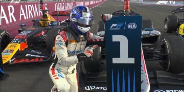 Paul Aron, Kuvatõmmis: F1TV.com