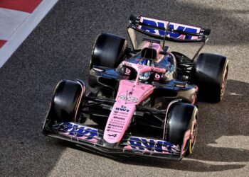 Paul Aron, Alpine F1 Team A524. Formula One Testing, Yas Marina, Foto: UAE