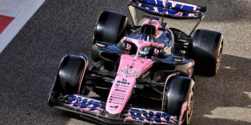 Paul Aron, Alpine F1 Team A524. Formula One Testing, Yas Marina, Foto: UAE