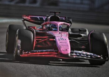 Paul Aron, Alpine F1 Team A524. Formula One Testing, Yas Marina, Foto: UAE