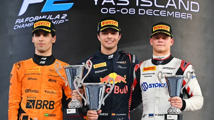 Väga head sõitu teinud Paul Aron tõusis Vormel 2 sprindisõidus poodiumile