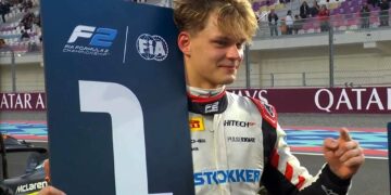 Palju õnne! Paul Aron saavutas Katari etapil oma karjääri esimese võidu Vormel-2 sarjas!