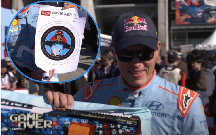 VIDEO ⟩ Ott Tänak sai Munsterilt vimkaga jõulukingi