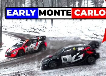 VIDEOD: Rovanperä ja Fourmaux testivad 2025 aasta Rally1 autosid ja rehve keerulistes oludes