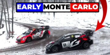 VIDEOD: Rovanperä ja Fourmaux testivad 2025 aasta Rally1 autosid ja rehve keerulistes oludes