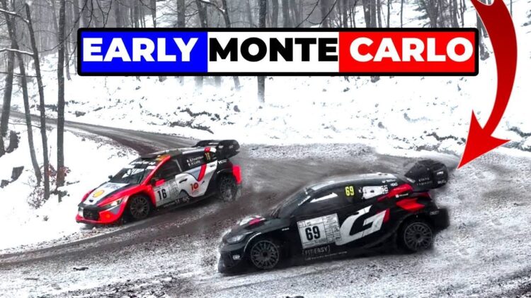 VIDEOD: Rovanperä ja Fourmaux testivad 2025 aasta Rally1 autosid ja rehve keerulistes oludes