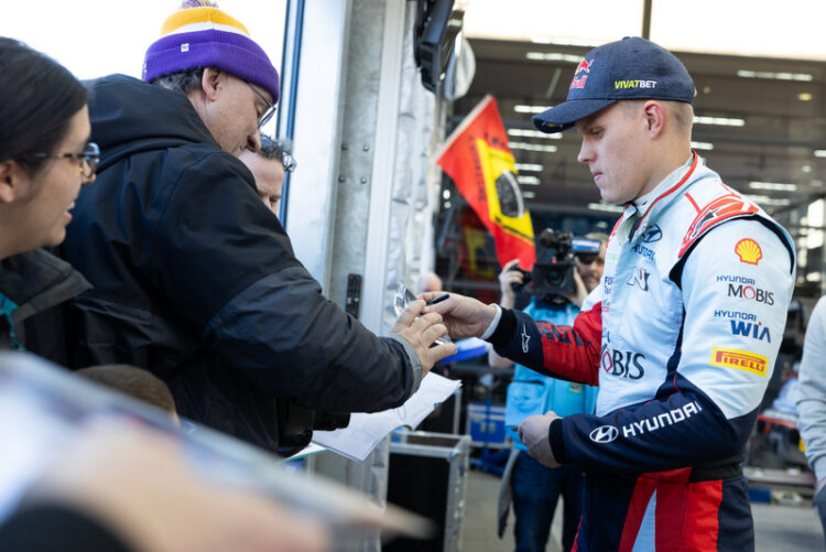 Ott Tänak Monte Carlo ralli 2024, Foto: Dufour Fabien / Hyundai Motorsport GmbH