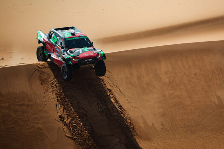 Yazeed Al Rajhi ja Timo Gottschalk, Dakar 2025, Foto: ASO/F.Gooden/DPPI