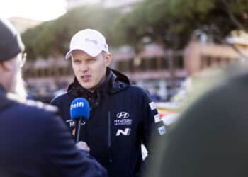 Ott Tänak Monte Carlo rallil, Foto: Austral / Hyundai Motorsport GmbH