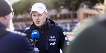 Ott Tänak Monte Carlo rallil, Foto: Austral / Hyundai Motorsport GmbH