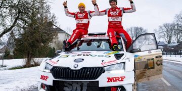 Mārtiņš Sesks ja Renārs Francis, Foto: Rally Alūksne