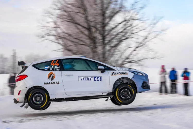 Esmar-Arnold Unt / Raiko Lille olid mullu Sarma etapil võidukad klassis 2. Foto: Latvian Rally Championship