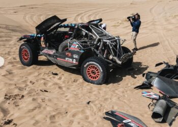 Carlos Sainzo Ford Raptor peale avariid, Foto: instagram.com/dakarrally/