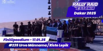 VIDEO: Urvo Männama ja Risto Lepik Dakari finišipoodiumil