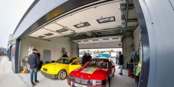 Tehniline kontroll rallikrossil. Foto: Pille Russi