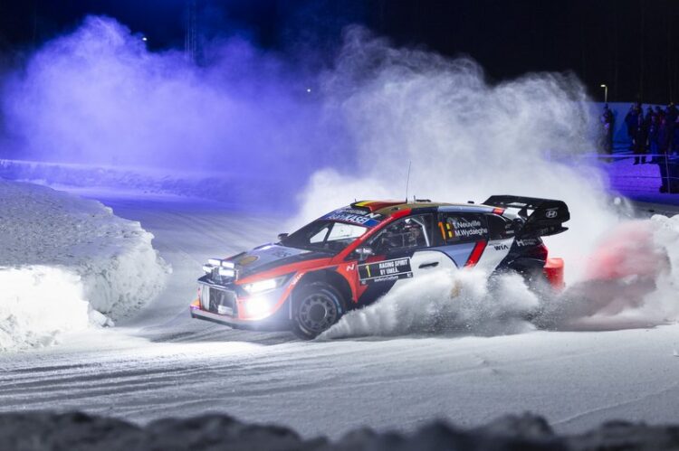 Thierry Neuville Rootsi ralli 2025, Foto: : Austral / Hyundai Motorsport GmbH