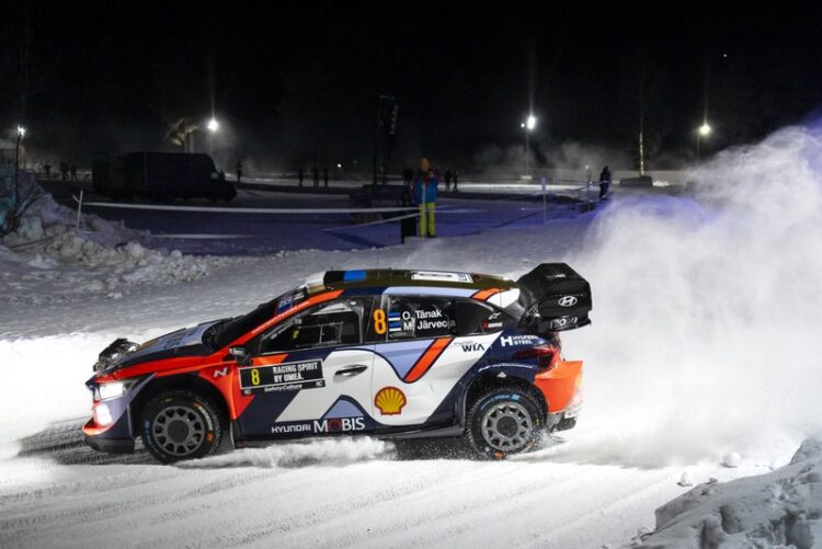 Ott Tänak ja Martin Järveoja Rootsi ralli 2025, Foto:: Austral / Hyundai Motorsport GmbH