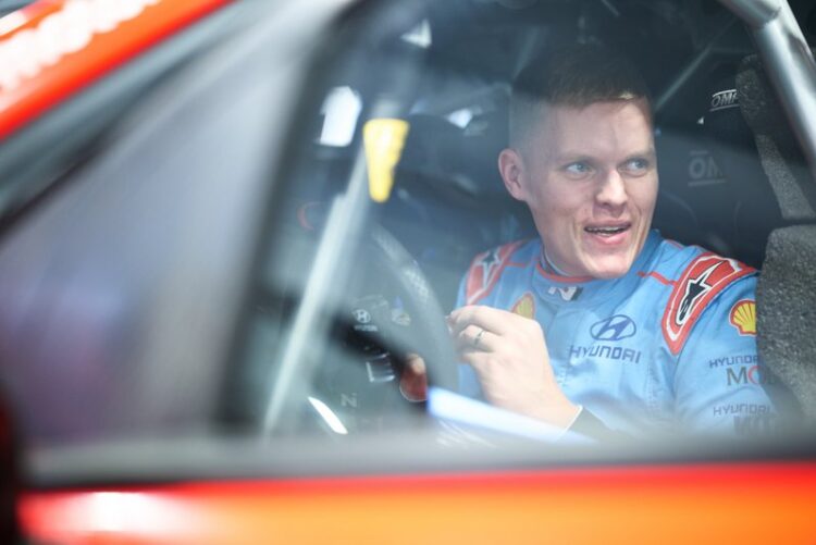 Ott Tänak Rootsi ralli 2025, Foto: Romain Thuillier / Hyundai Motorsport GmbH